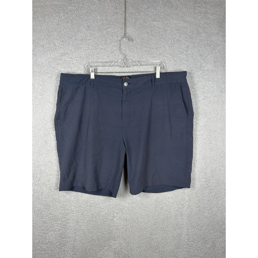 Faherty Men Blue All day Shorts Technical Hybrid Size 42 lightweight Preppy